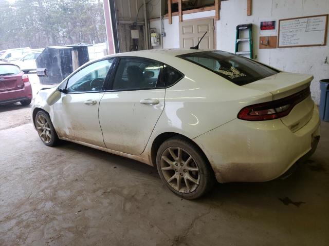 1C3CDFBA7DD142374 - 2013 DODGE DART SXT WHITE photo 2