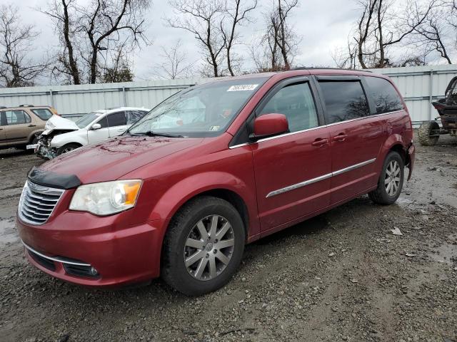 2C4RC1BG9DR743346 - 2013 CHRYSLER TOWN & COU TOURING წითელი ფოტო 1