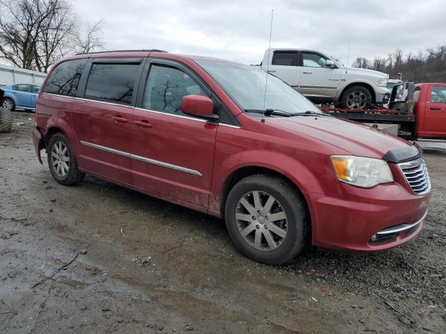 2C4RC1BG9DR743346 - 2013 CHRYSLER TOWN & COU TOURING წითელი ფოტო 4