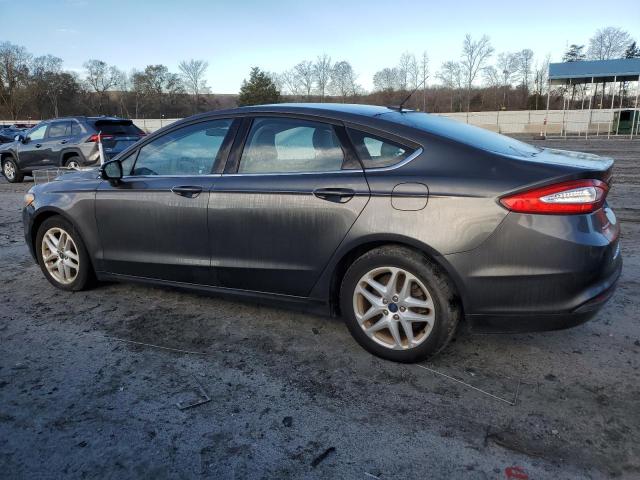 3FA6P0H73GR331226 - 2016 FORD FUSION SE GRAY photo 2