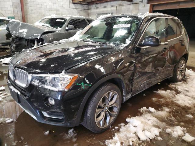 5UXWX9C5XH0D99885 - 2017 BMW X3 XDRIVE28I BLACK photo 1