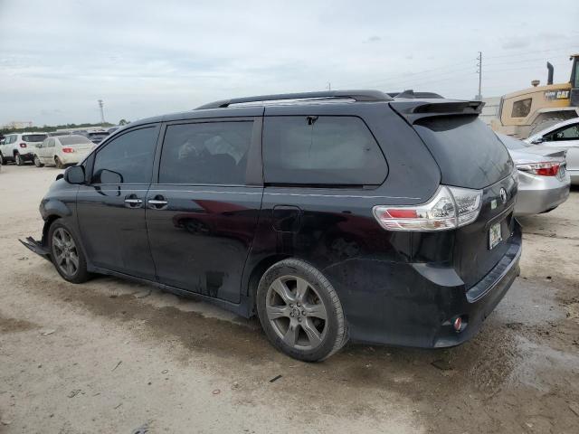 5TDXZ3DC5JS954428 - 2018 TOYOTA SIENNA SE BLACK photo 2