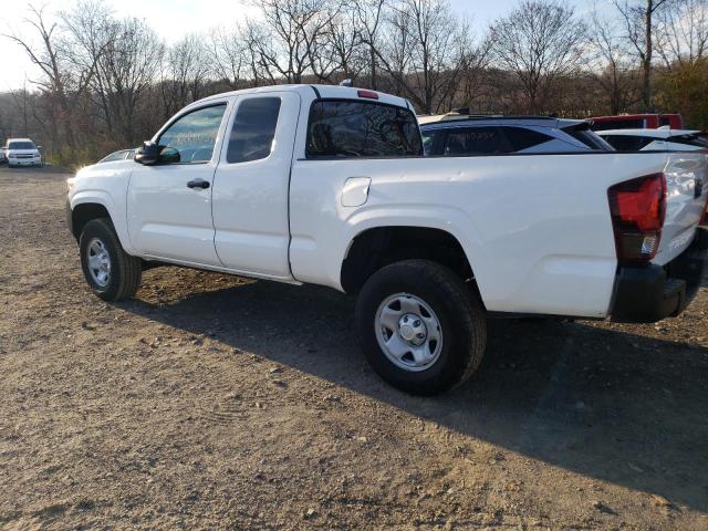 3TYRX5GN0NT054635 - 2022 TOYOTA TACOMA ACCESS CAB WHITE photo 2