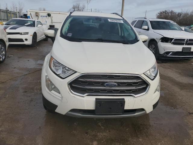 MAJ3P1VE9JC206927 - 2018 FORD ECOSPORT TITANIUM WHITE photo 5