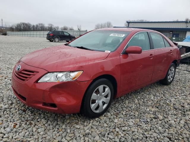 4T1BE46K89U357423 - 2009 TOYOTA CAMRY BASE RED photo 1