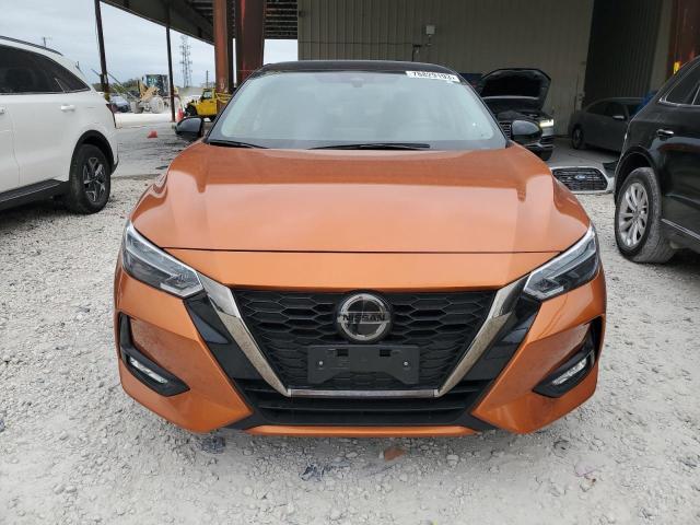 3N1AB8DVXLY211593 - 2020 NISSAN SENTRA SR ORANGE photo 5