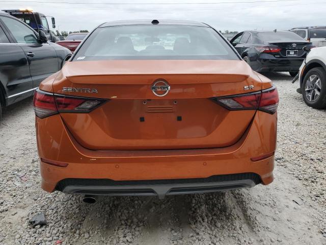 3N1AB8DVXLY211593 - 2020 NISSAN SENTRA SR ORANGE photo 6