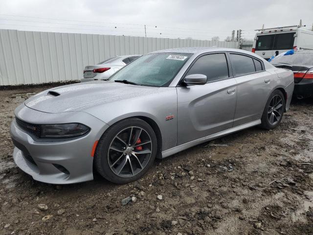 2C3CDXGJ2GH305342 - 2016 DODGE CHARGER R/T SCAT PACK GRAY photo 1