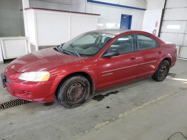 1B3EJ46UX1N525822 - 2001 DODGE STRATUS SE RED photo 1