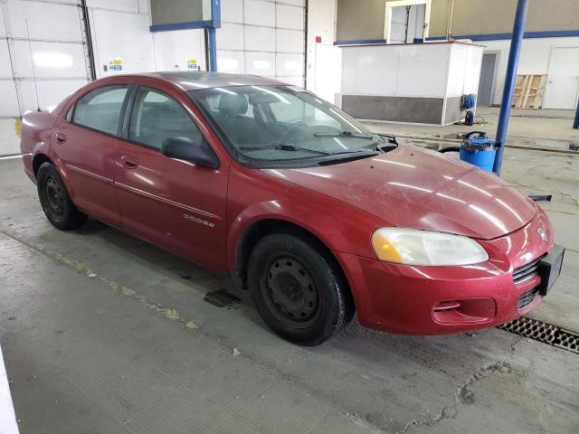 1B3EJ46UX1N525822 - 2001 DODGE STRATUS SE RED photo 4