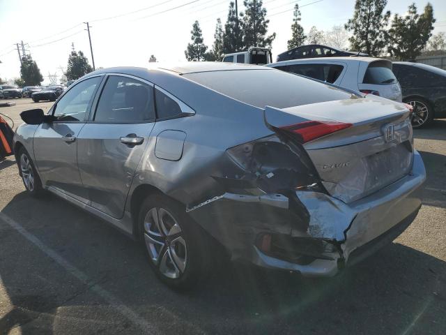 2HGFC2F52JH561945 - 2018 HONDA CIVIC LX SILVER photo 2