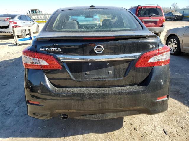 3N1AB7APXFY300035 - 2015 NISSAN SENTRA S BLACK photo 6