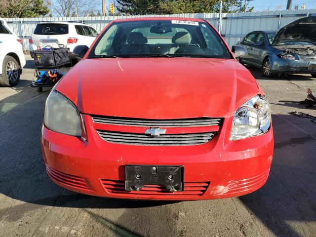 1G1AS18HX97180096 - 2009 CHEVROLET COBALT LS RED photo 5