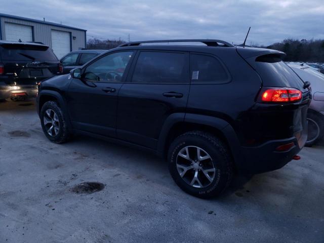 1C4PJMBX5JD619961 - 2018 JEEP CHEROKEE TRAILHAWK BLACK photo 2