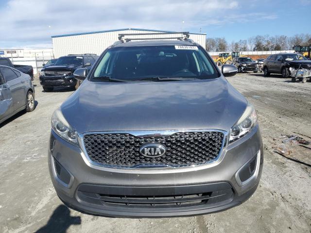 5XYPGDA3XGG053254 - 2016 KIA SORENTO LX GRAY photo 5