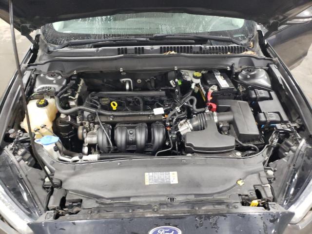 1FA6P0H78F5110920 - 2015 FORD FUSION SE GRAY photo 11