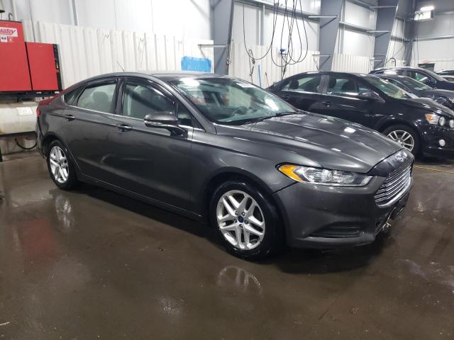 1FA6P0H78F5110920 - 2015 FORD FUSION SE GRAY photo 4