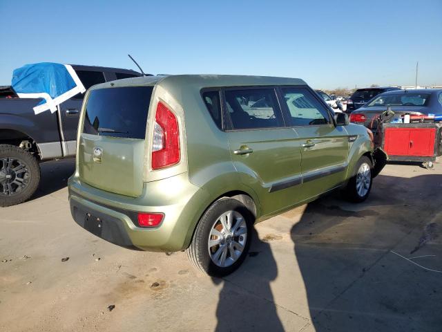 KNDJT2A53D7505643 - 2013 KIA SOUL GREEN photo 3