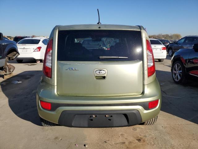 KNDJT2A53D7505643 - 2013 KIA SOUL GREEN photo 6