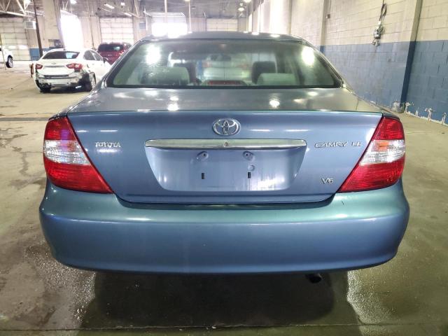 4T1BF32K83U567119 - 2003 TOYOTA CAMRY LE BLUE photo 6