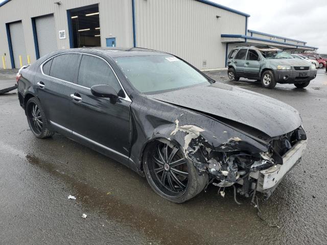 JTHCL46F595000615 - 2009 LEXUS LS 460 BLACK photo 4