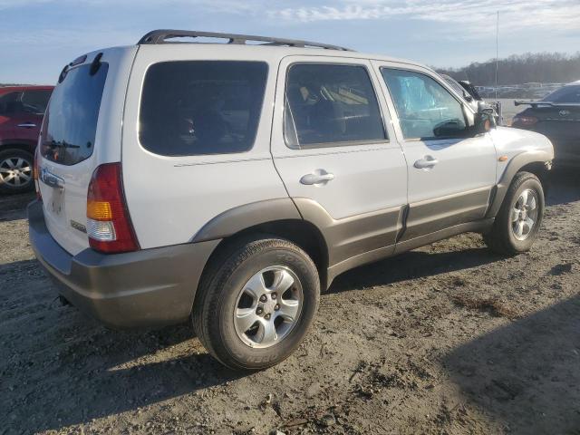 4F2YZ04173KM18169 - 2003 MAZDA TRIBUTE LX WHITE photo 3