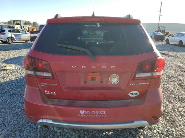 3C4PDDGG8GT142705 - 2016 DODGE JOURNEY CROSSROAD RED photo 6