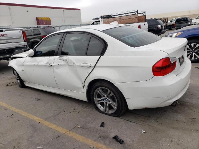 WBAVA33588KX89278 - 2008 BMW 328 I WHITE photo 2