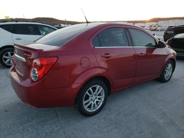 1G1JC5SHXD4193342 - 2013 CHEVROLET SONIC LT RED photo 3