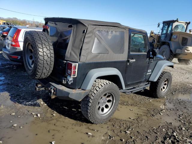 1J4FA24159L738355 - 2009 JEEP WRANGLER X BLACK photo 3