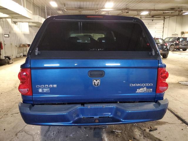 1D7RW3GK7BS679454 - 2011 DODGE DAKOTA SLT BLUE photo 6