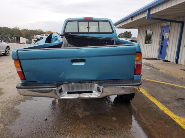 4TAWM72NXVZ296658 - 1997 TOYOTA TACOMA XTRACAB TURQUOISE photo 6