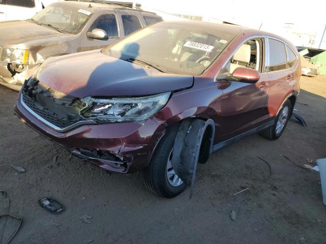 2HKRM3H59FH538270 - 2015 HONDA CR-V EX BURGUNDY photo 1