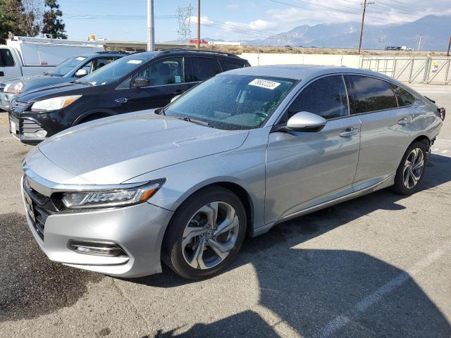 1HGCV1F55JA058531 - 2018 HONDA ACCORD EXL SILVER photo 1