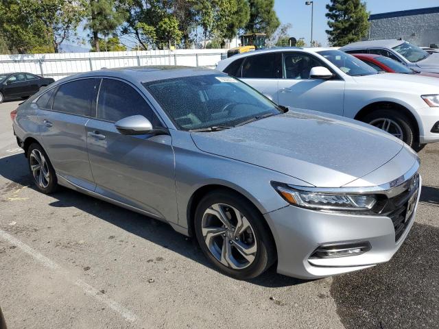 1HGCV1F55JA058531 - 2018 HONDA ACCORD EXL SILVER photo 4