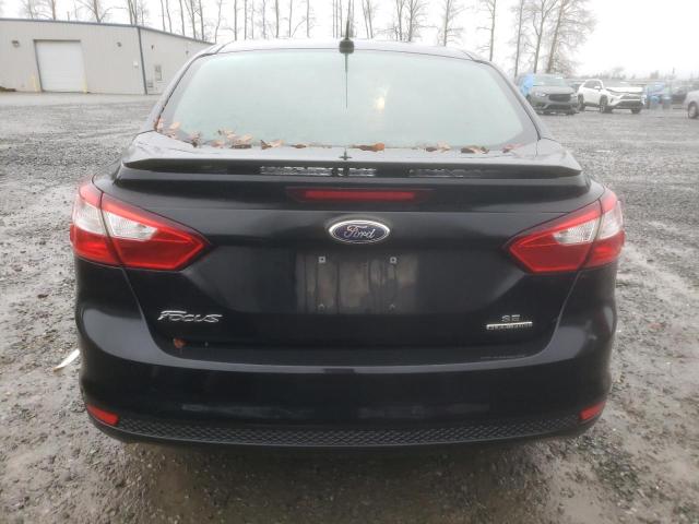 1FADP3F24EL444016 - 2014 FORD FOCUS SE BLACK photo 6