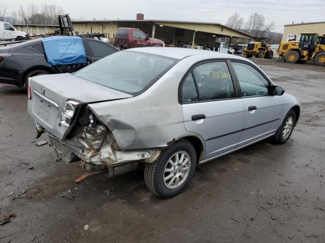 2HGES15163H538940 - 2003 HONDA CIVIC DX SILVER photo 3