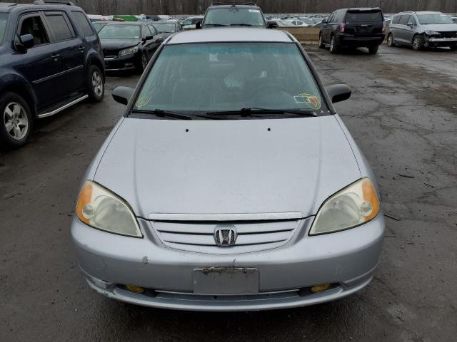 2HGES15163H538940 - 2003 HONDA CIVIC DX SILVER photo 5