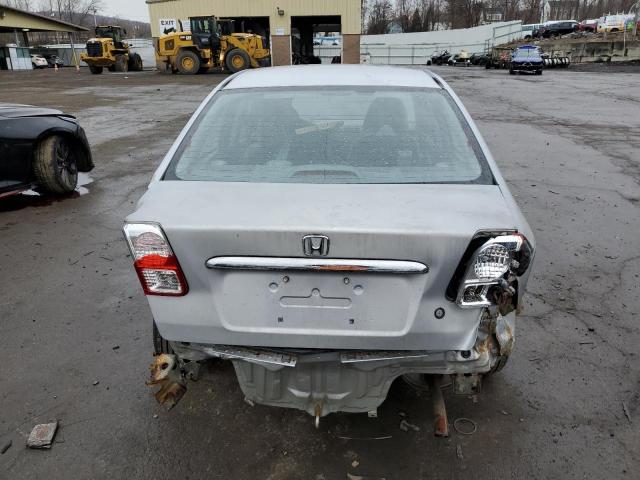 2HGES15163H538940 - 2003 HONDA CIVIC DX SILVER photo 6