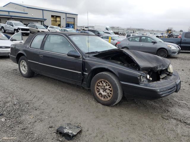 1MEPM62T5PH663250 - 1993 MERCURY COUGAR XR7 BLACK photo 4