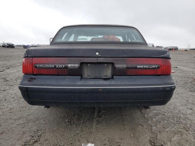 1MEPM62T5PH663250 - 1993 MERCURY COUGAR XR7 BLACK photo 6