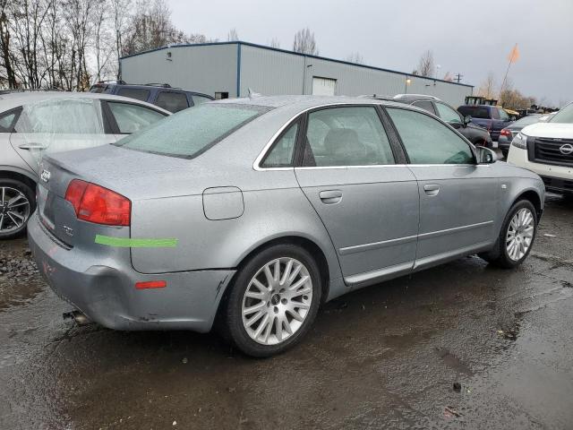 WAUDF78E18A061157 - 2008 AUDI A4 2.0T QUATTRO SILVER photo 3