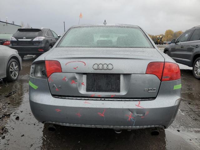 WAUDF78E18A061157 - 2008 AUDI A4 2.0T QUATTRO SILVER photo 6