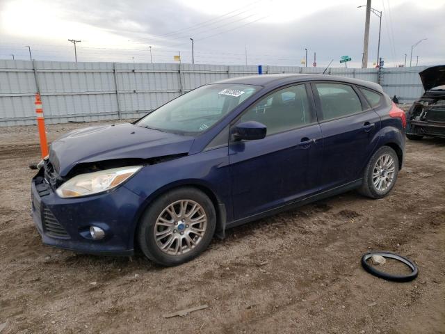 1FAHP3K20CL141867 - 2012 FORD FOCUS SE BLUE photo 1