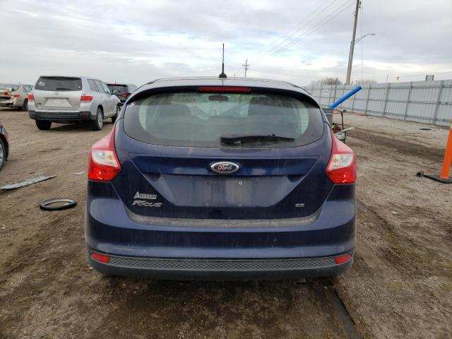 1FAHP3K20CL141867 - 2012 FORD FOCUS SE BLUE photo 6