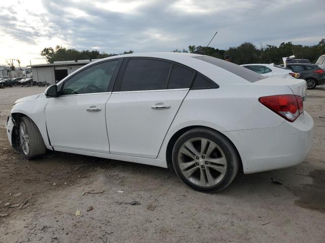 1G1PG5SB6F7194872 - 2015 CHEVROLET CRUZE LTZ WHITE photo 2