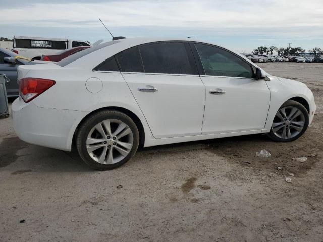 1G1PG5SB6F7194872 - 2015 CHEVROLET CRUZE LTZ WHITE photo 3