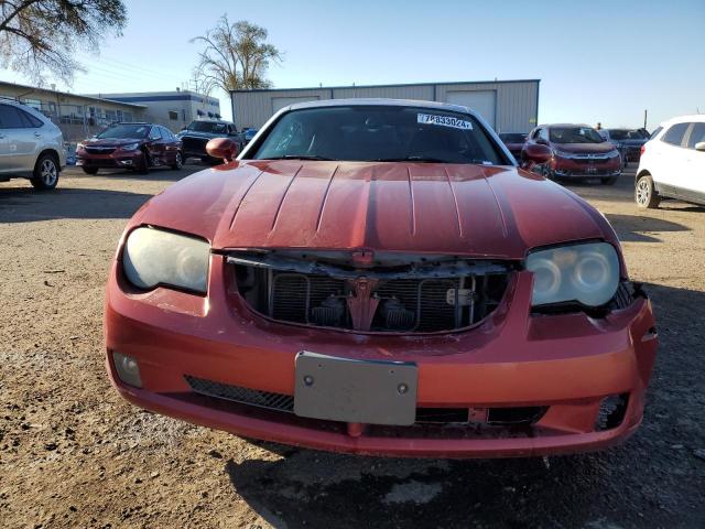 1C3AN69L34X010352 - 2004 CHRYSLER CROSSFIRE LIMITED RED photo 5