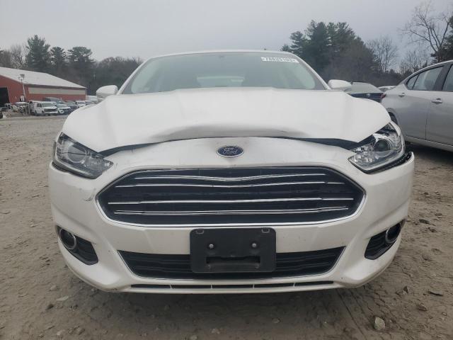 3FA6P0SU3ER295565 - 2014 FORD FUSION TITANIUM PHEV WHITE photo 5