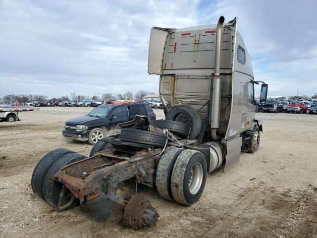 4V4NC9GH87N451112 - 2007 VOLVO VN VNL GRAY photo 4